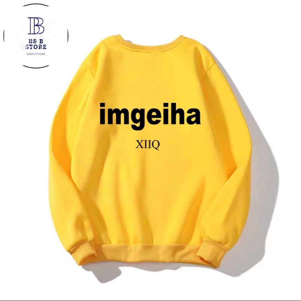 [ FREE_ SHIP ] ÁO SWEATER NỈ UNISEX IMGEIHA FORM RỘNG NAM NỮ NHIỀU MÀU ĐỦ SIZE CỰC ĐẸP