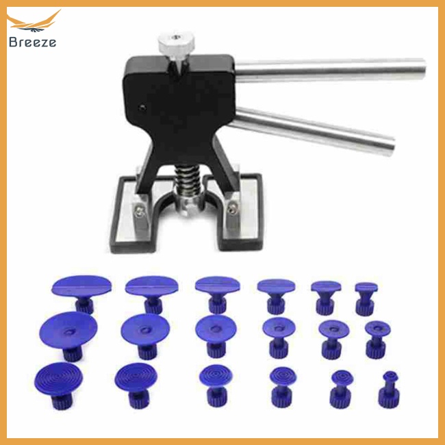 breeze 19pcs/set Auto Paintless Dent  Repair  Kits Car Dent Puller Kits Dent Removal Kits For Automobile Body Motorcycle