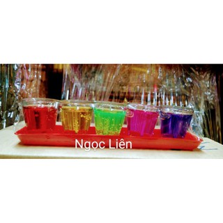 Đèn cầy 5 ly ngũ sắc