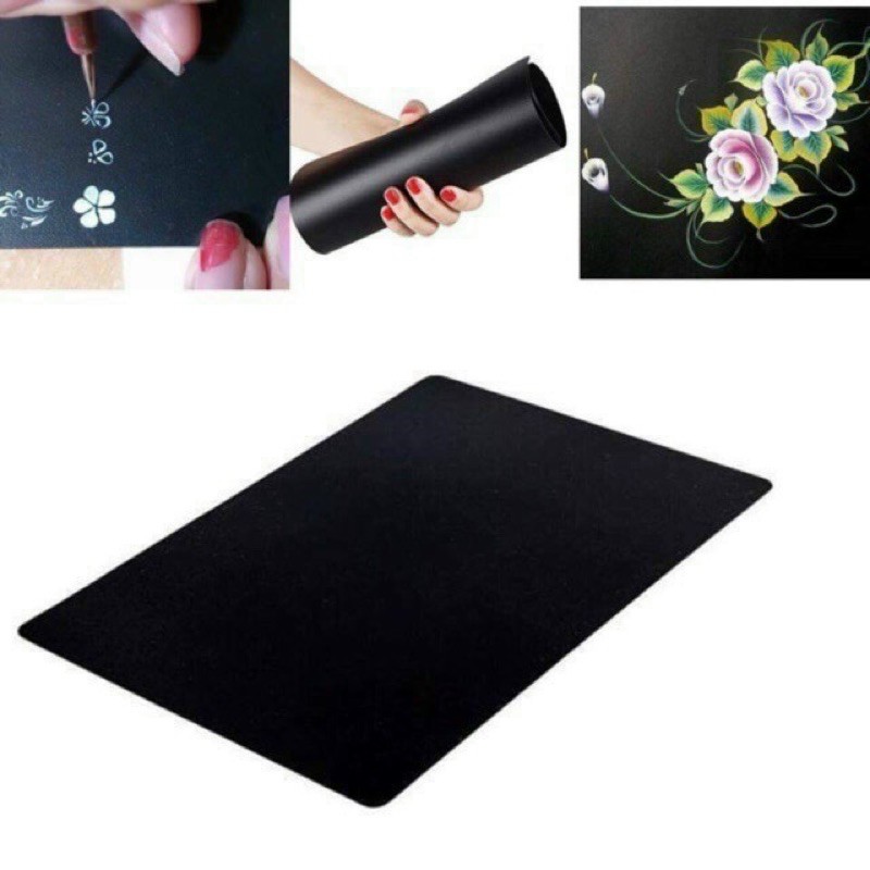 bảng đen tập vẽ nail