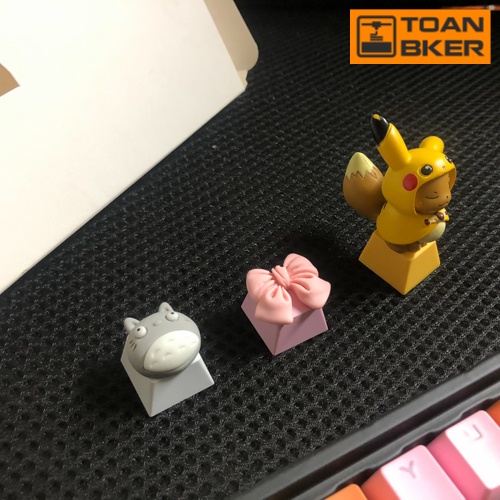 Keycap cực dễ thương lắp bàn phím cơ