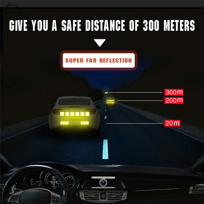 Bộ 2 Miếng Dán Cảnh Báo Cho Xe Hơi