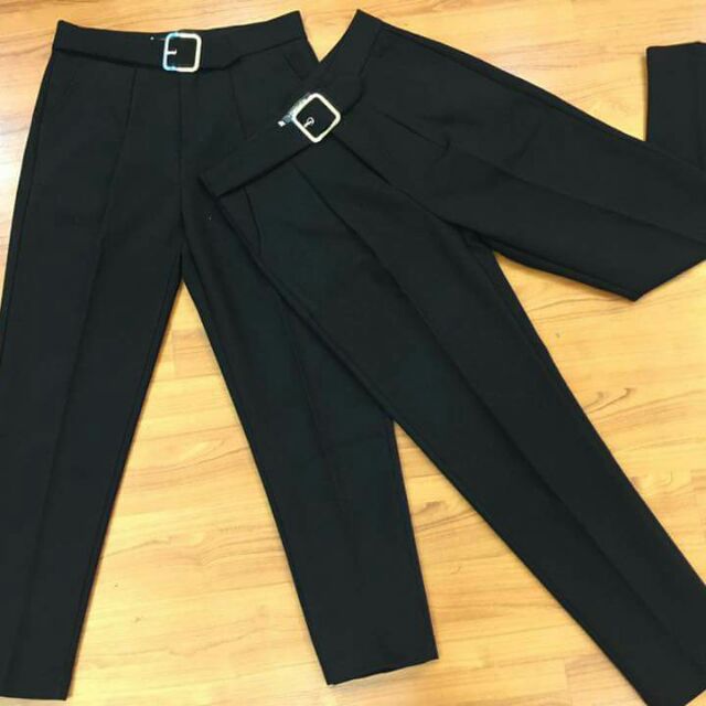 Combo 2 quần baggy đai