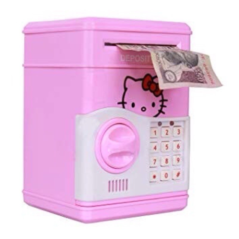 Hộp Đựng Tiền Tiết Kiệm Hình Hello Kitty Dễ Thương