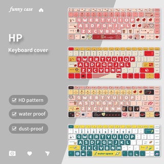 Miếng Dán Bàn Phím Laptop HP Pavilion x360 14-ba / bf Probook 440 G8 445 G8 14 Inch Pavilion 14 S cr / dp / dk / fr / dr Chống Thấm Nước