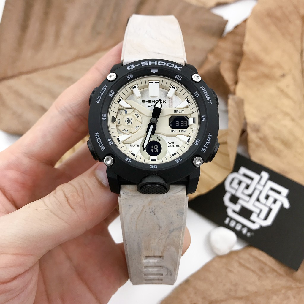 Đồng hồ nam Casio G-SHOCK GA-2000 / GA-2000WM-1A chống va đập chính hãng