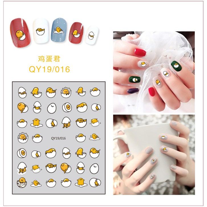 Miếng dán móng tay nail và icon dán móng tay N03-N08