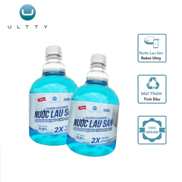 Nước lau sàn U Ultty Original - Chai mới dung tích 500 ml
