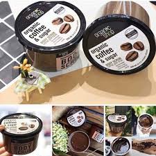 Tẩy da chết toàn thân Organic Coffee &amp; Sugar Body Scrub