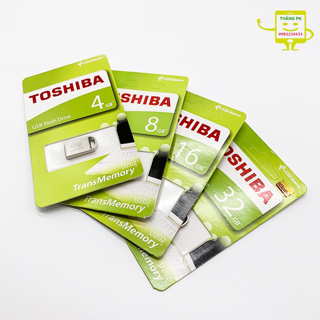 Usb Toshiba Siêu Nhỏ Chống Nước 4-8-16-32Gb