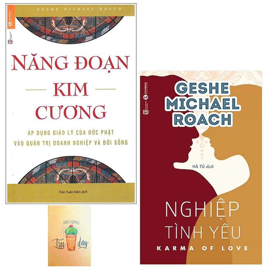 Sách Combo Năng Đoạn Kim Cương và Nghiệp Tình Yêu