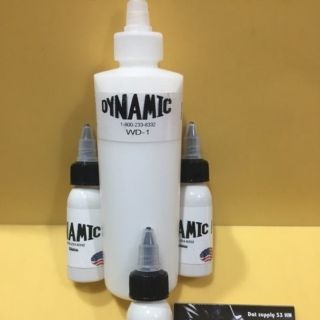 Mực xăm Dynamic Ink màu White 30ml