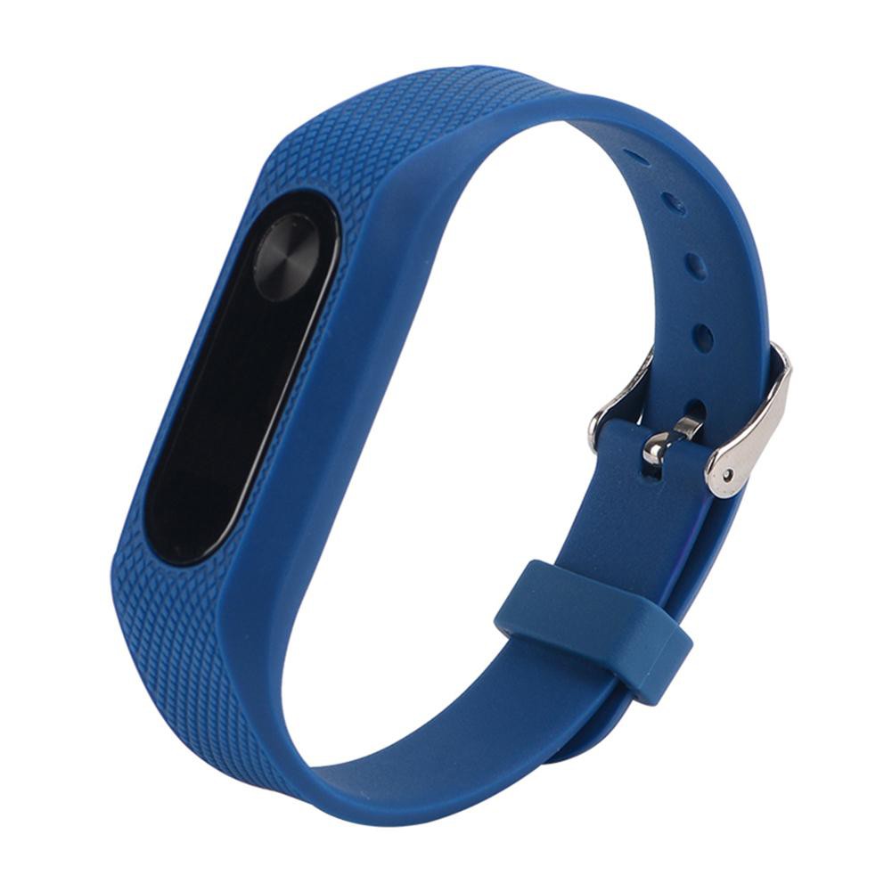 220mm Silicone Strap Bracelet Wristband Replacement for Xiaomi Miband 2