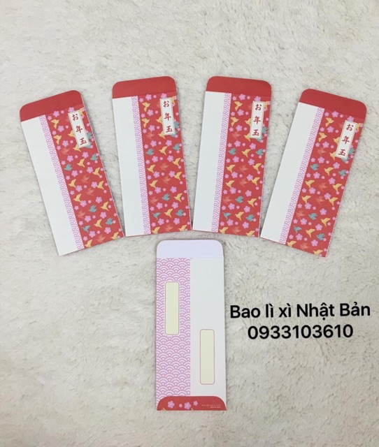 Set Bao Lì Xì Cưới 90k/set