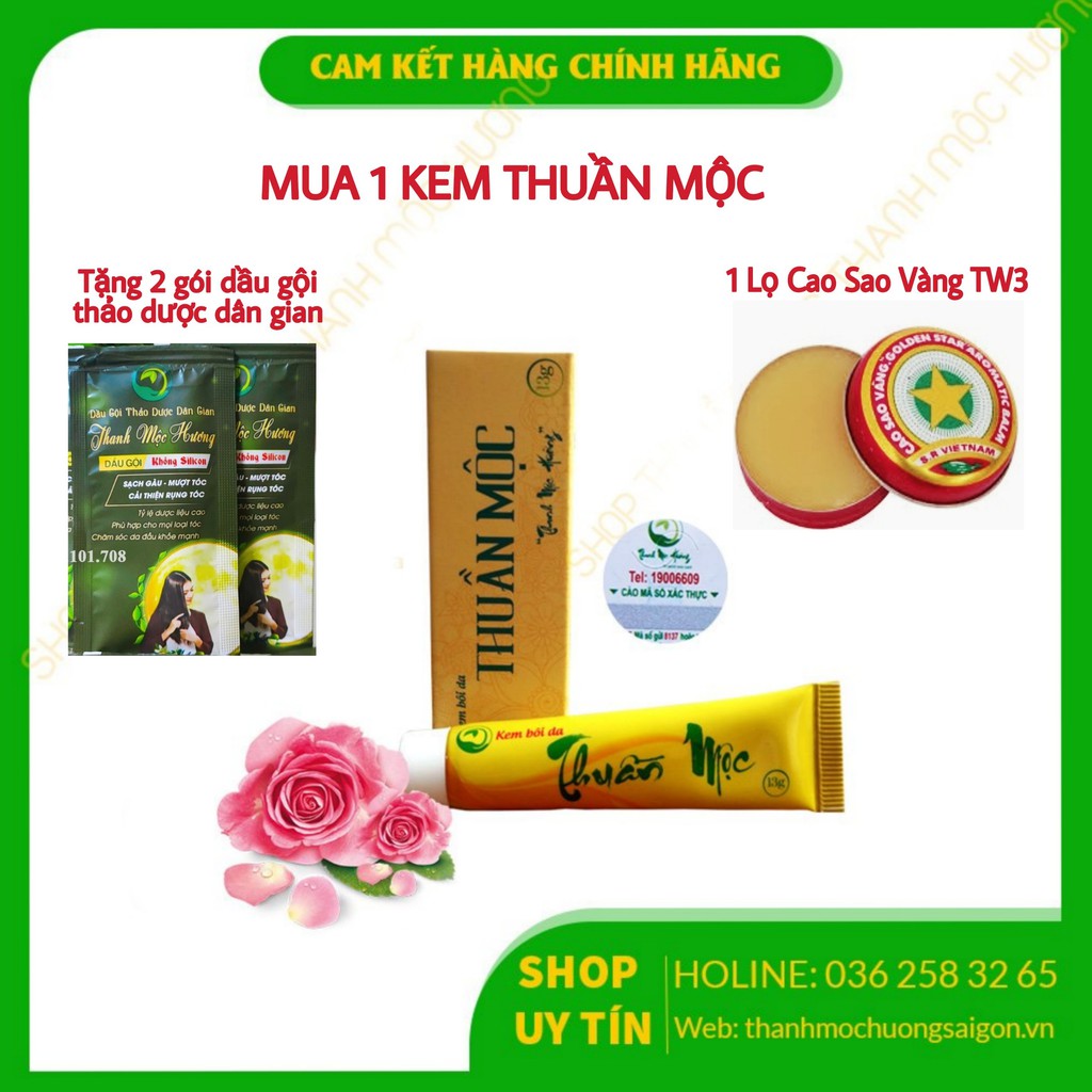 Kem Bôi Da Th.u.ầ.n  M.ộc Chính Hãng