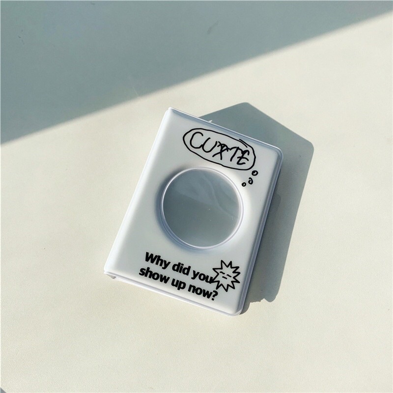 Album/ Collect book đựng ảnh idol màu trắng