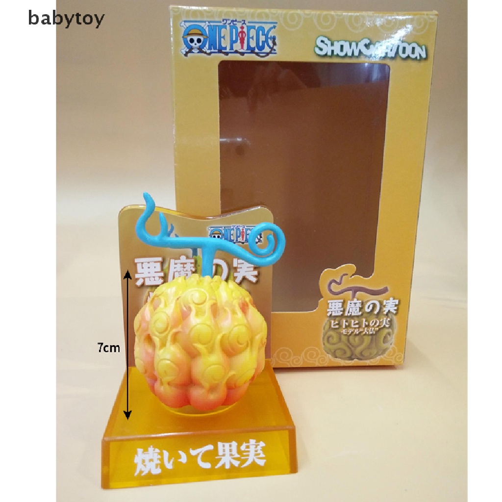 Mô hình đồ chơi trái cây ác quỷ cướp biển 7cm anime dành cho trang trí làm bộ sưu tập