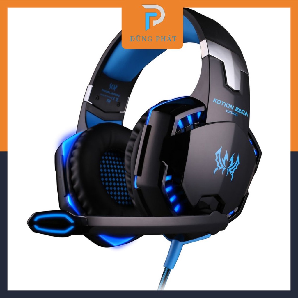 Tai nghe gaming chụp tai (Headphone Gaming) KOTION EACH G2000 cho game thủ - Lahutech