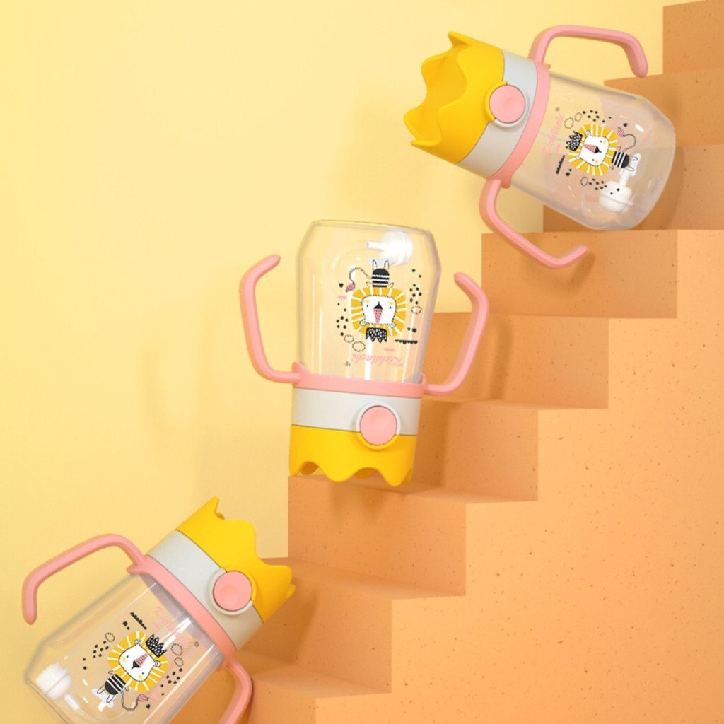 Bình tập uống Kichilachi PP 240ml hình vương miện