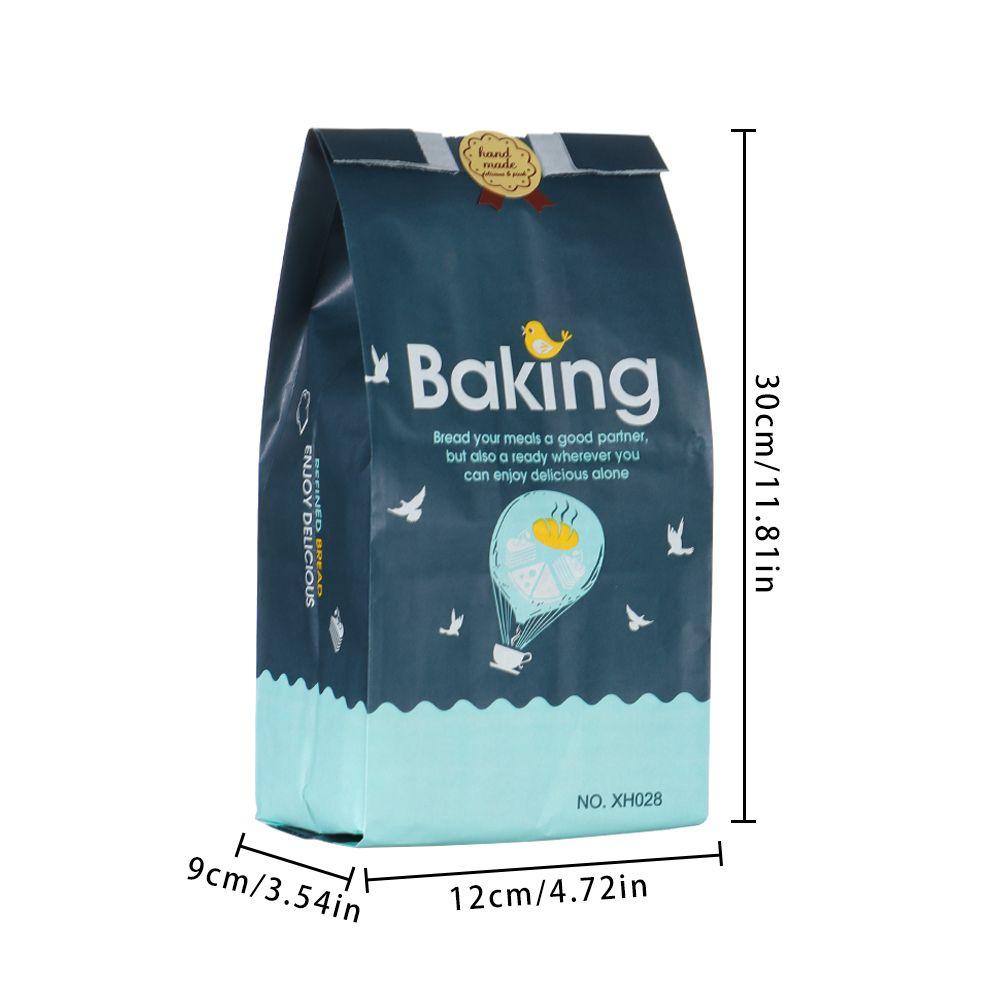 NIUYOU Set 5 / 10 Túi Giấy Đựng Bánh Kẹo Chống Dầu