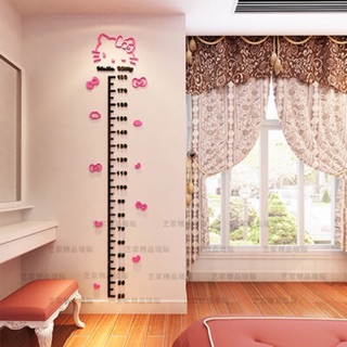 Tranh dán tường Mica 3d - ĐO CHIỀU CAO KITY CHO BÉ, thước đo chiều cao cho bé