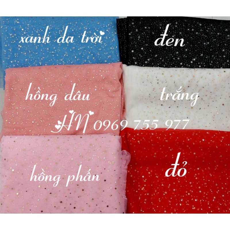 1m Lưới sao màu ( khổ 1m5-1m6)