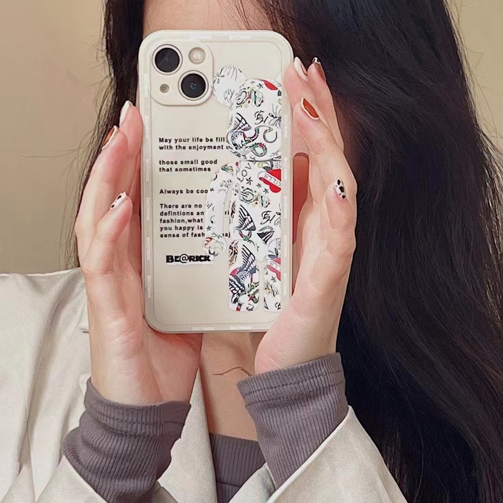 Ốp Lưng Hình Gấu Cho Iphone 6-13 pro max