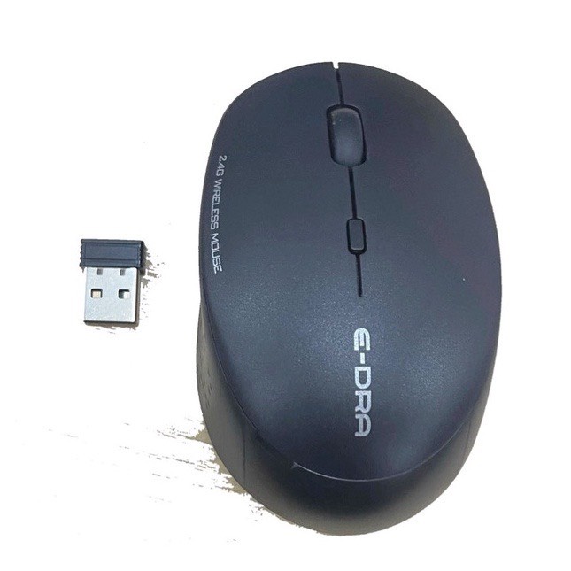 Chuột không dây Edra EM604W USB 1600 DPI - Hàng chính hãng bảo hành 2 năm