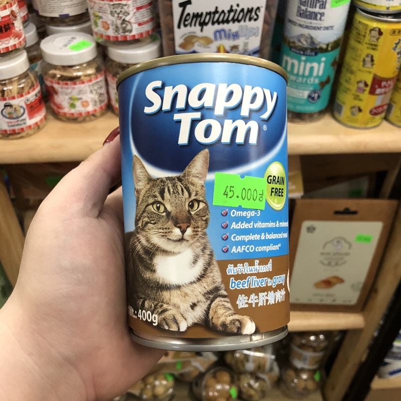 Pate Snappy Tom Cho Mèo Mọi Lứa Tuổi