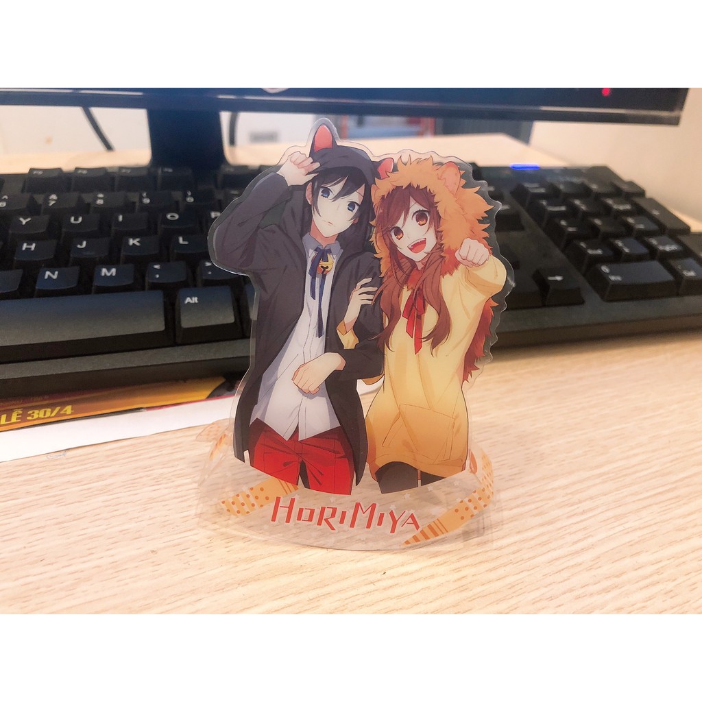 Standee bập bênh Horimiya ( quà tặng tập 1)