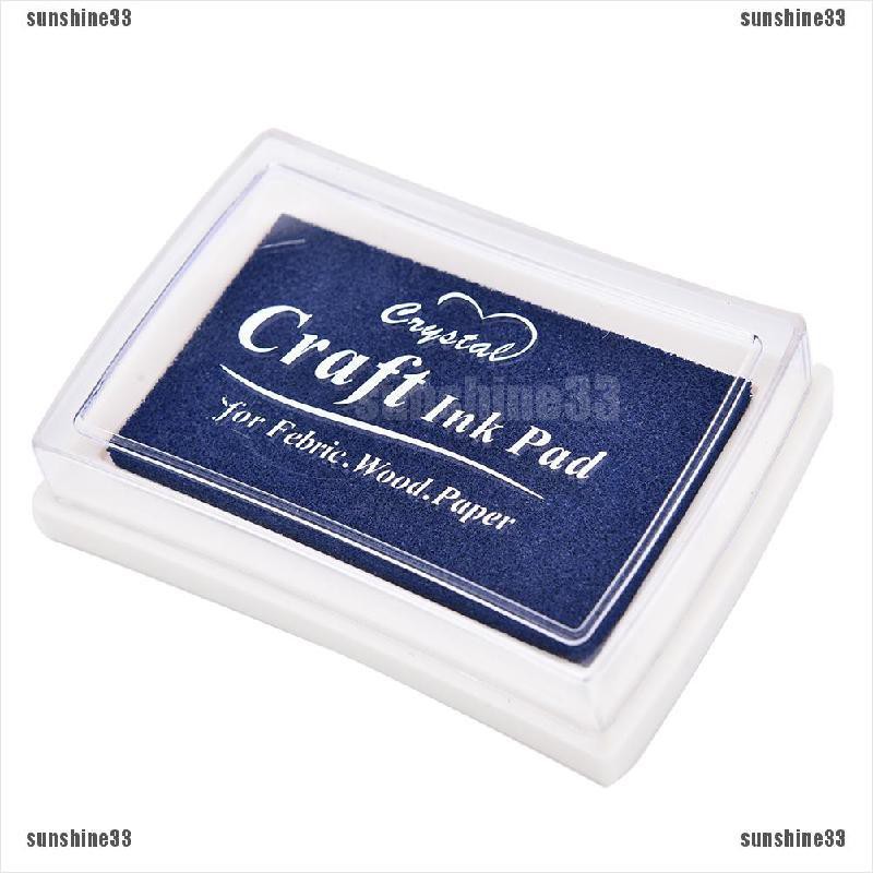 【COD•suns】NEW Free Shipping Child Craft Oil Based DIY Ink Pad Rubber Stamps Fa