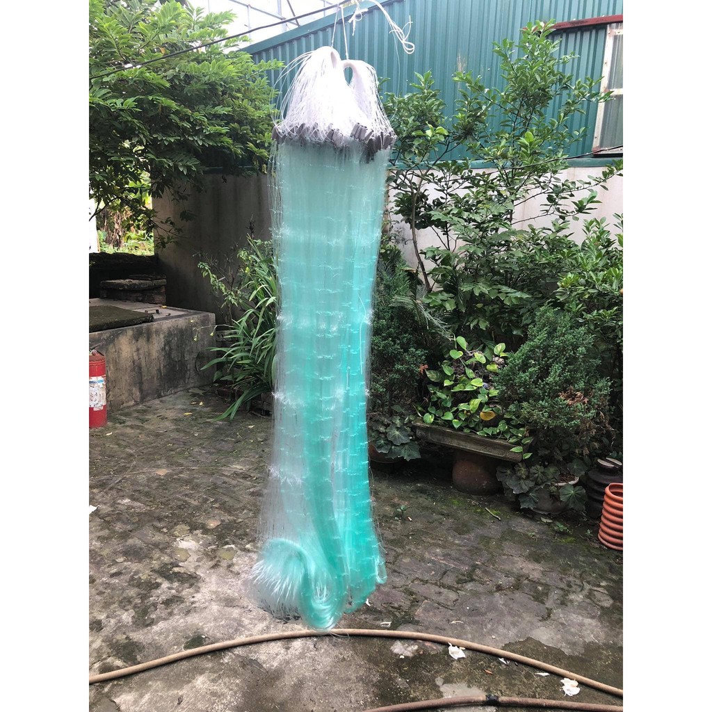 Lưới 3 Màn, Lưới Đánh cá Cao 1m dài 60m Then 4 5 6