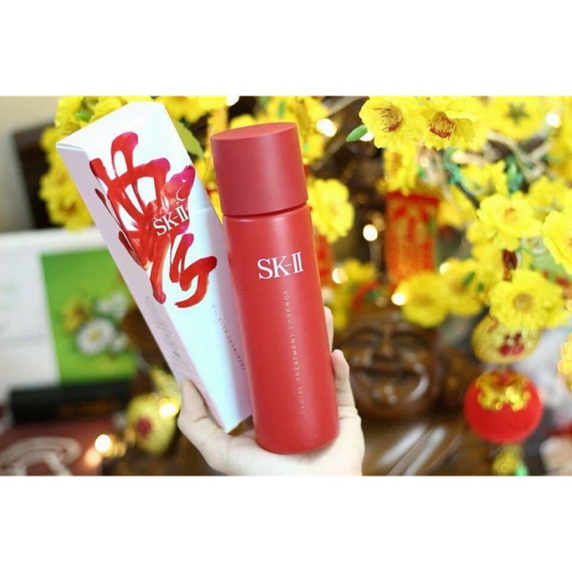 NƯỚC THẦN SKII FACIAL TREATMENT ESSENCE 230ml - bản limited vỏ đỏ