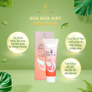 sữa rửa mặt sữa chua olic trắng da