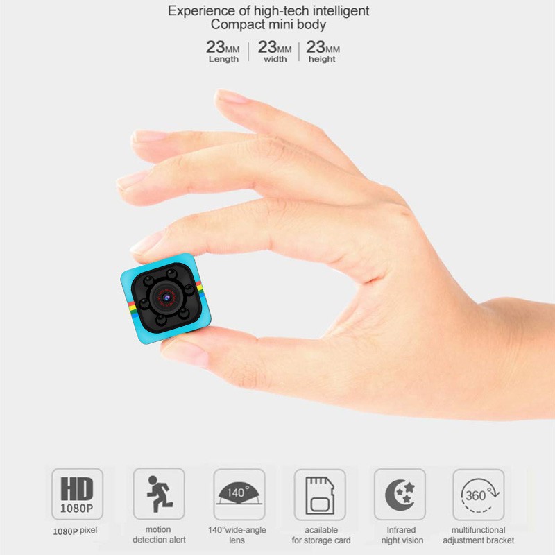 Nơi◐Máy Quay Hồng Ngoại Mini Sq11 1080p Cho Xe Hơi | BigBuy360 - bigbuy360.vn