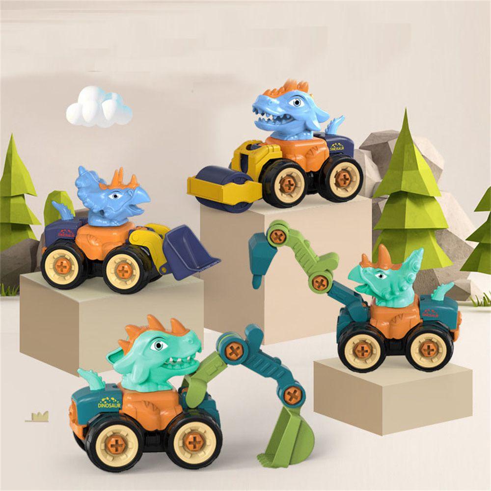 Bộ 4 Mô Hình Xe Cứu Hỏa Đồ Chơi Cho Bé