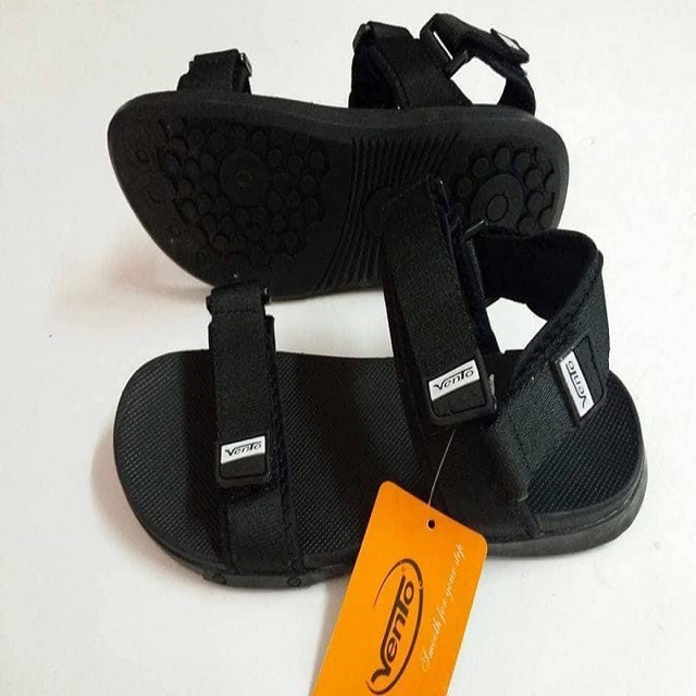 Giày dép sandal nam 2 quai ngang Vento chính hãng đủ màu xanh đen đế Full đen