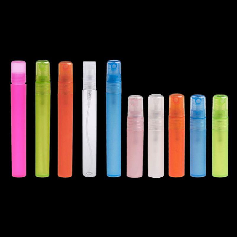 (Hàng Mới Về) Chai Nhựa Rỗng Dạng Xịt 5ml - 10ml Dùng Chiết Nước Hoa Mang Theo Du Lịch