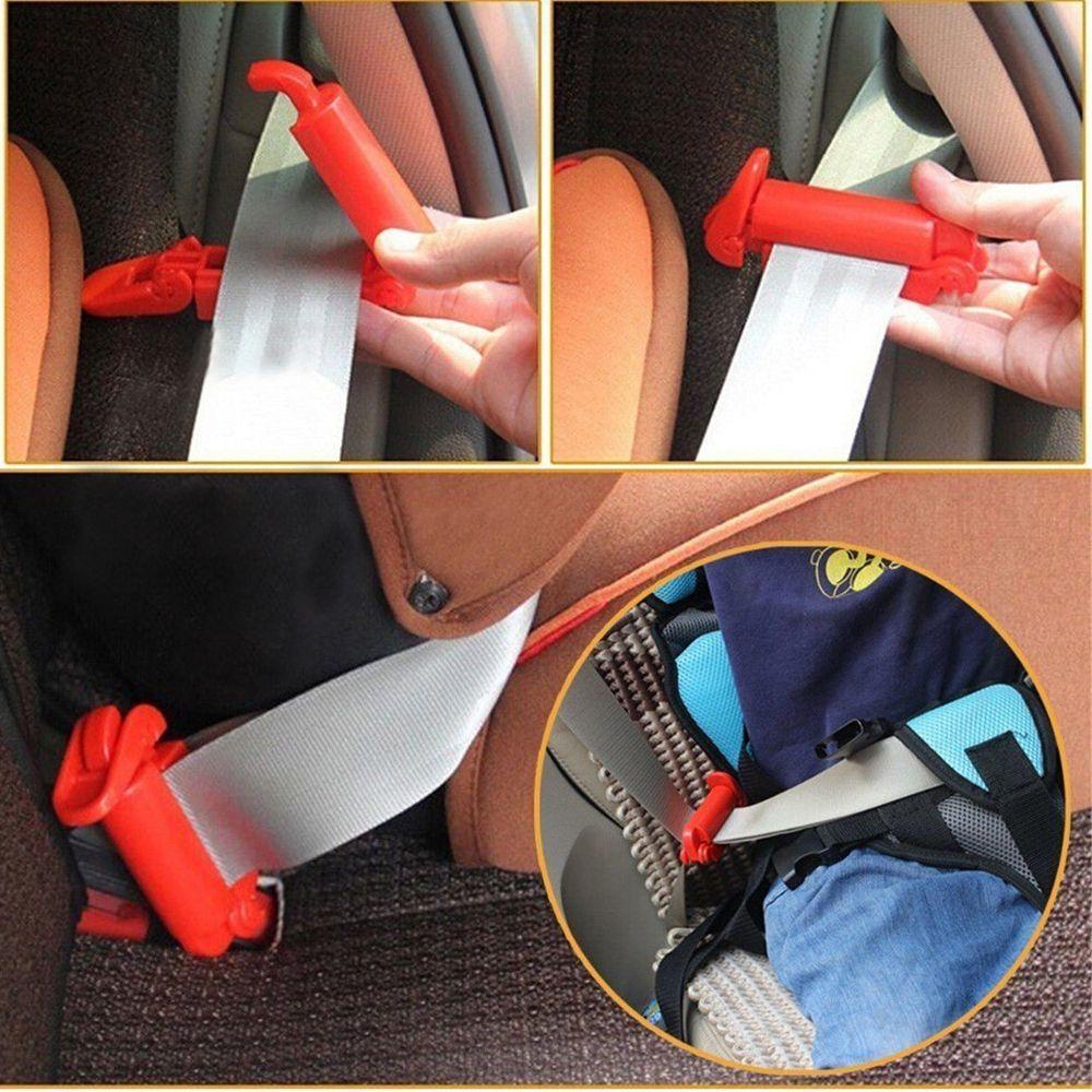 Kẹp Cố Định Dây Đai An Toàn Chống Trượt Thoải Mái Cho Bé Trên Xe Hơi