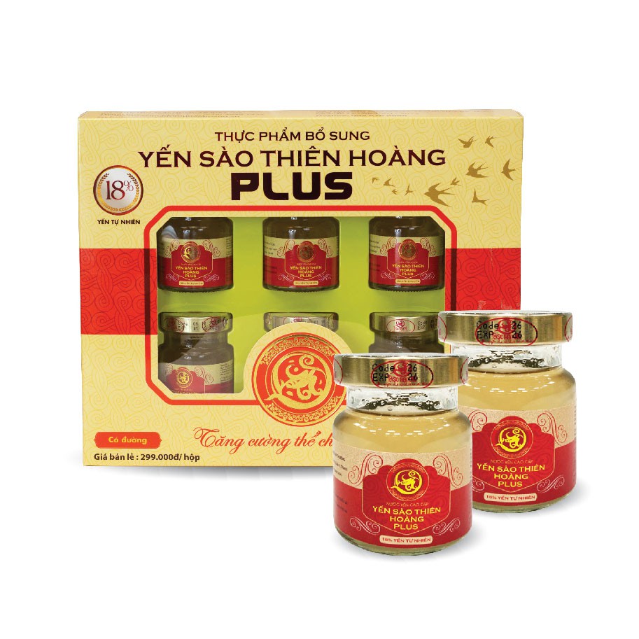 Nước Yến Thiên Hoàng Plus 18%