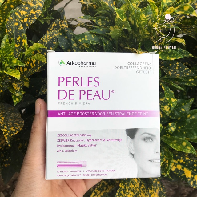 [Mã COS1505 giảm 8% đơn 300K] Nước Uống Đẹp Da Arkopharma Perles De Peau Radiance 10 Ống | BigBuy360 - bigbuy360.vn