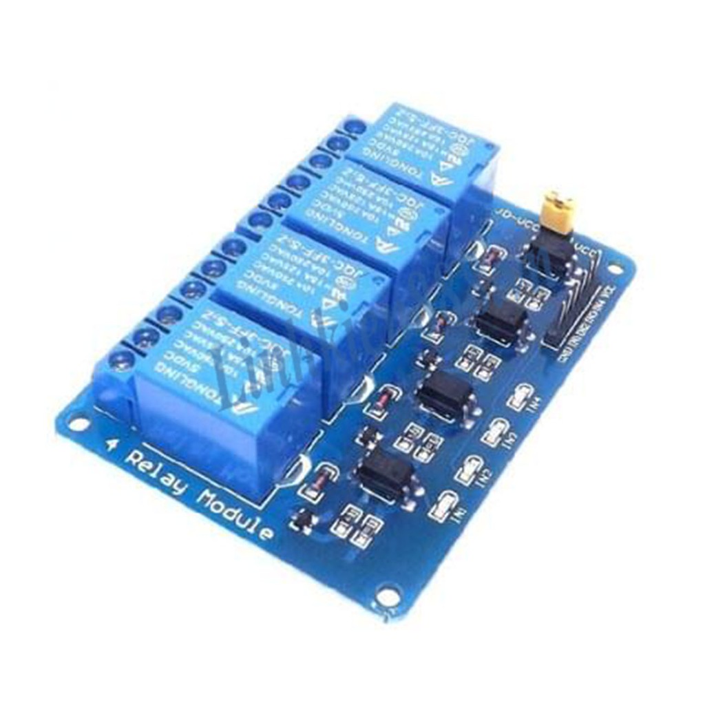 Module Relay 4 Kênh 5V-220V 10A