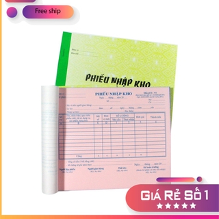 Phiếu xuất kho, phiếu nhập kho 2 liên / 3 liên