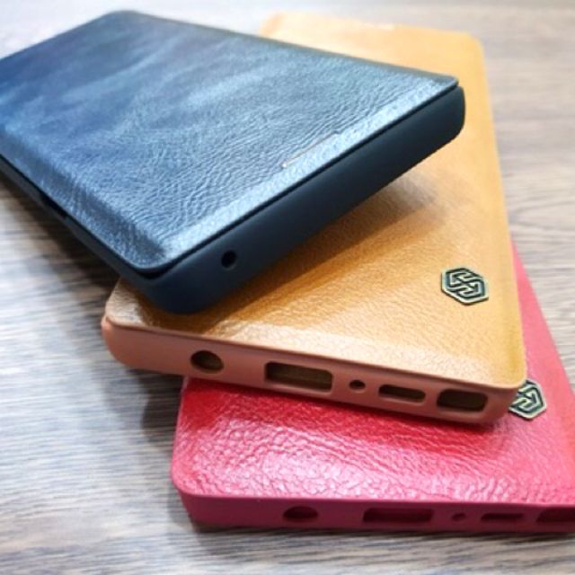 Bao da nillkin Qin samsung galaxy note 9 / note 10 / note 10 plus chính hãng