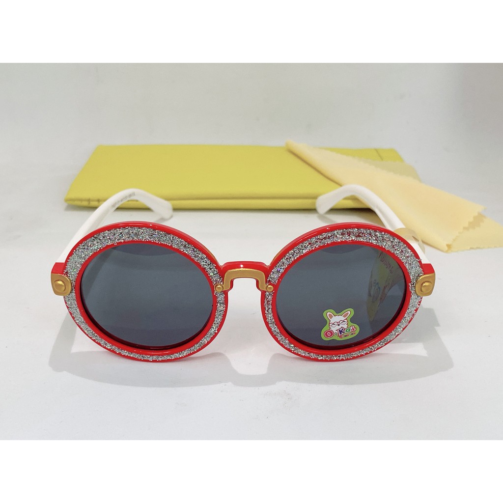 Kính mát cao cấp chống tia UV dành cho cả bé trai và bé gái siêu dễ thương BD1527 cho trẻ từ 1 tới 6 tuổi