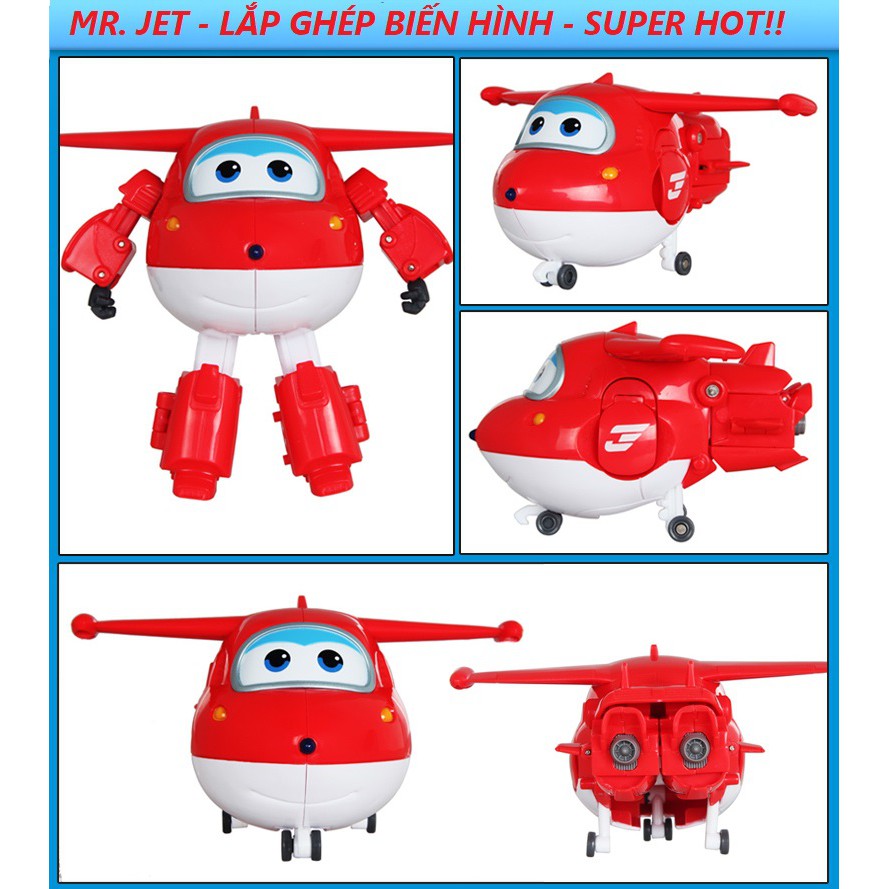 Đội bay siêu đẳng lắp ghép biến hình - Jet Tia Chớp bản 2018