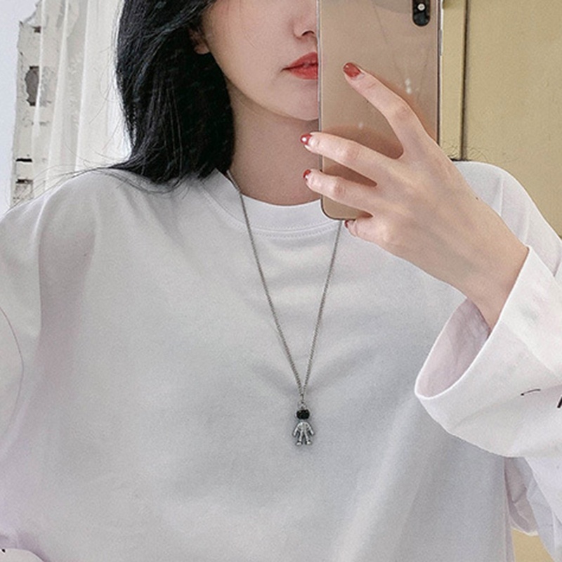 vòng cổ Mặt Hình Phi Hành Gia Cá Tính Cho Nữ