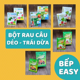 Bột thạch rau câu - rau câu con cá dẻo cả hộp dùng nấu thạch trái cây, trân châu