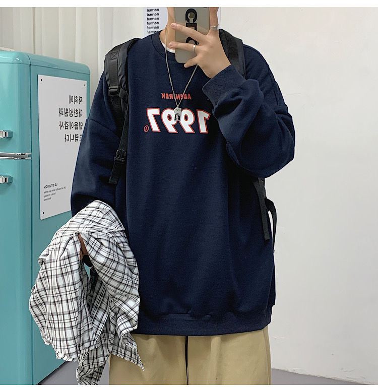 Áo Hoodie Nam Cổ Tròn In Chữ 1997 Thời Trang Mùa Thu 2020 | BigBuy360 - bigbuy360.vn