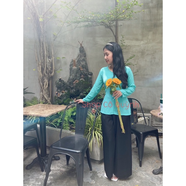 BỘ BÀ BA CỔ TIM MÀU TRƠN BIGSIZE